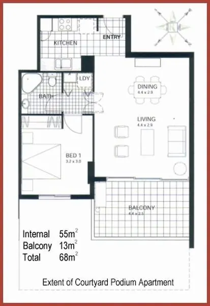 **** Aparthotel Republic Apartments Brisbane City Australia